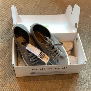 NWT superga gray 8.5 sneakers